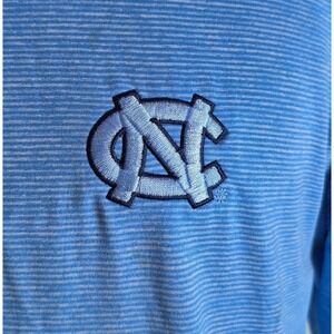 UNC Tarheels Vineyard Vines Mens Performance Polo Shirt S Heathered Blue